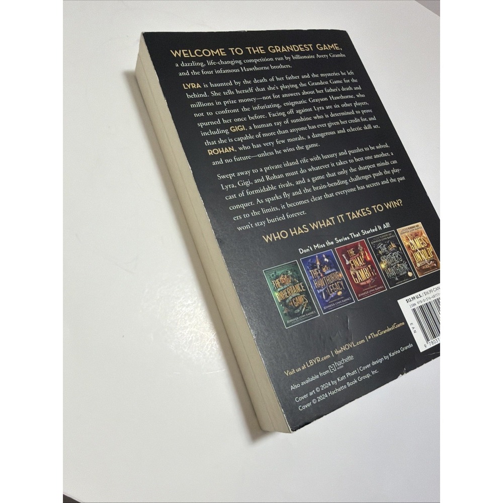 Grandest Game by Jennifer Lynn Barnes (2025, Trade Paperback) - Picture 8 of 9